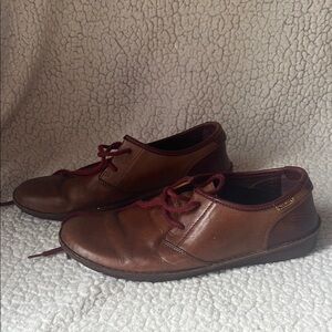 VTG Pikolinos - Men's Brown Leather Shoes with Comfort